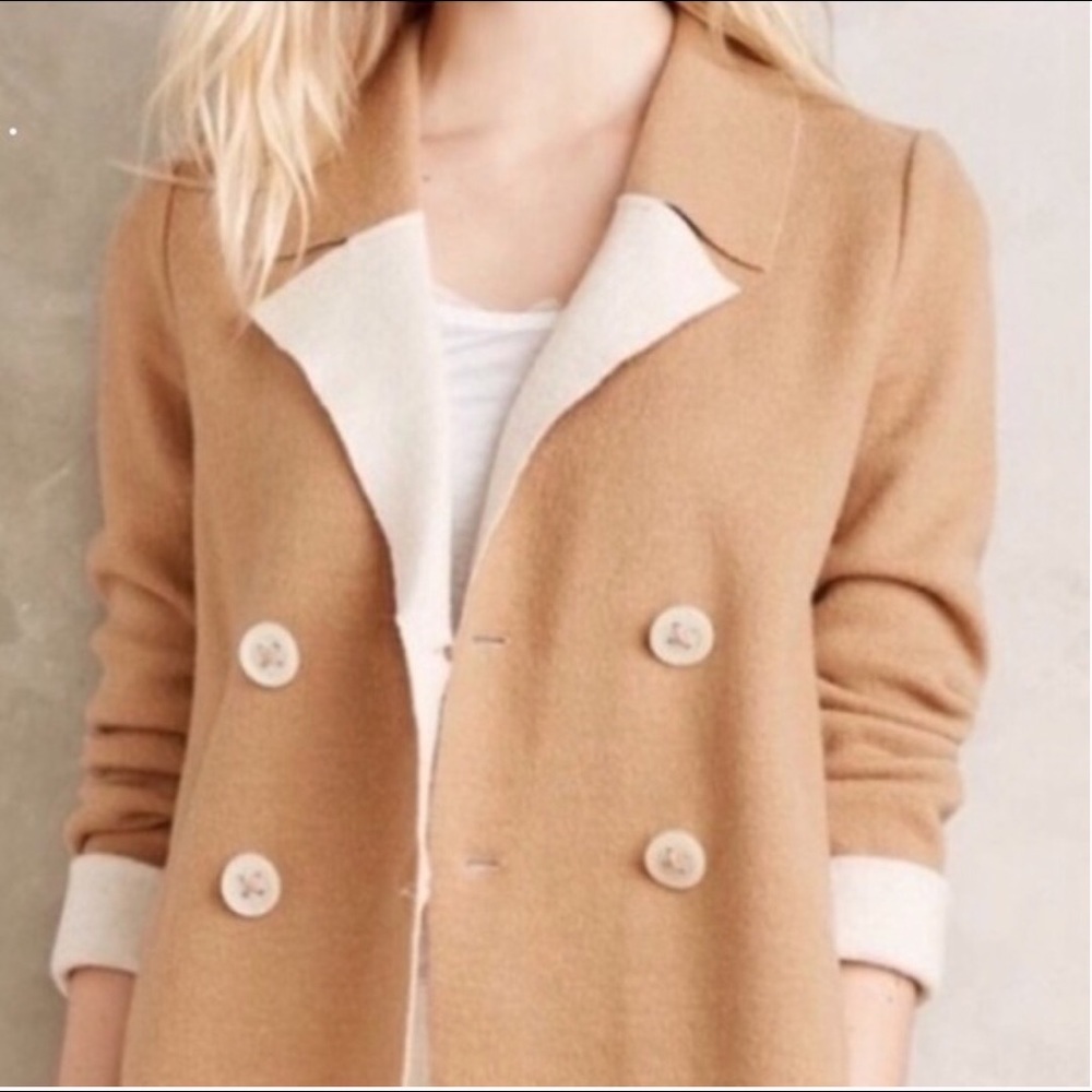 Anthropologie HWR Wool Blazer